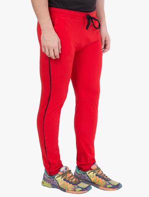red side striped full length track pant - 16648498 - Standard Image - 2