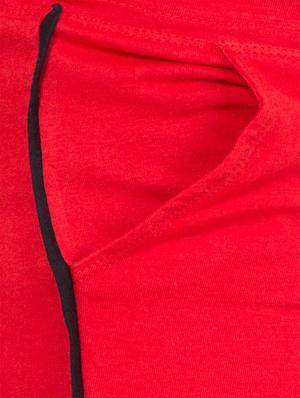 red side striped full length track pant - 16648498 - Standard Image - 5