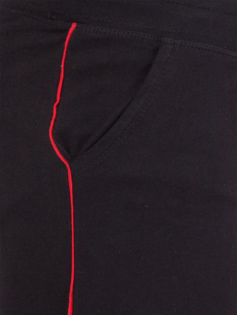 black side striped full length track pant - 16648500 - Zoom Image - 5