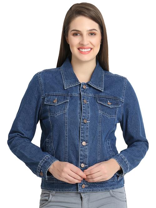 pocket detail denim jacket - 16648667 - Very Small Image - 1
