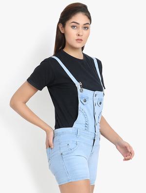 stone washed denim dungaree - 16649370 - Standard Image - 2