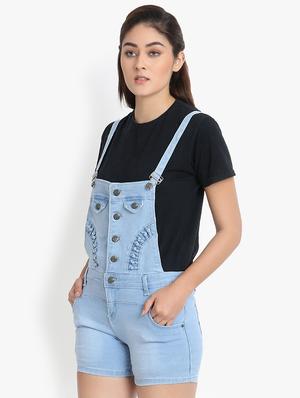 stone washed denim dungaree - 16649373 - Standard Image - 2