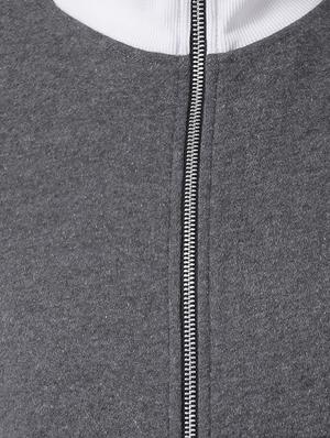 contrast strap long sleeved jacket - 16649489 - Standard Image - 5