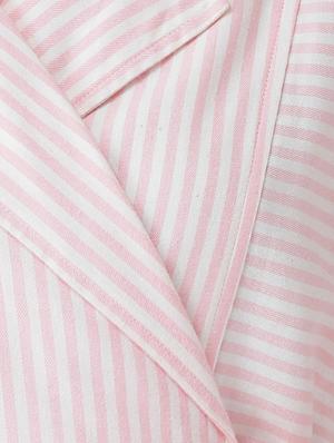 tie knot striped side tapping shirt - 16649530 - Standard Image - 5
