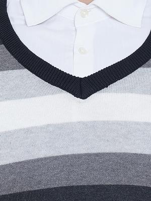 black striped pullover - 16649583 - Standard Image - 5