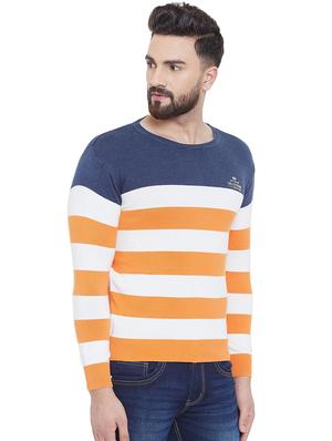 orange striped pullover - 16649584 - Standard Image - 2