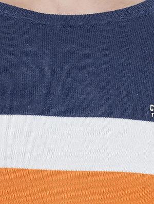 orange striped pullover - 16649584 - Standard Image - 5