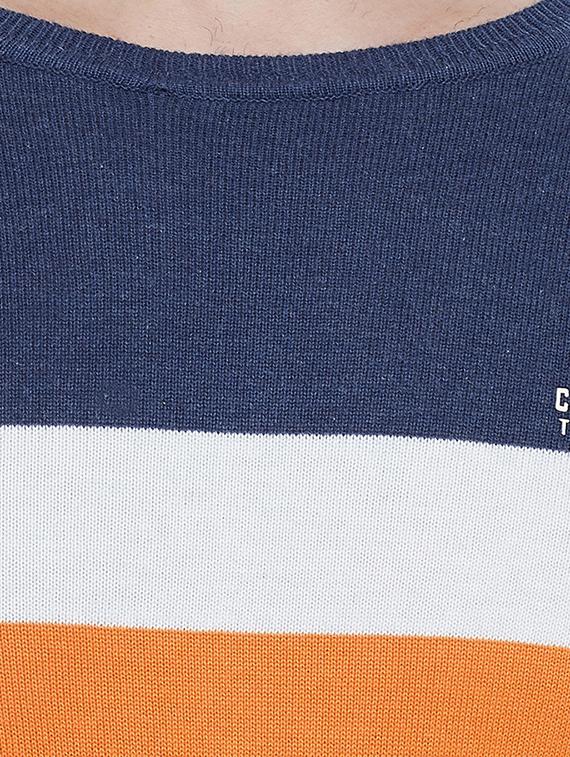 orange striped pullover - 16649584 - Zoom Image - 5