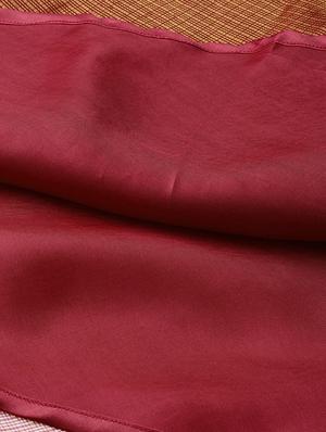 zari self-design flared skirt - 16649942 - Standard Image - 5
