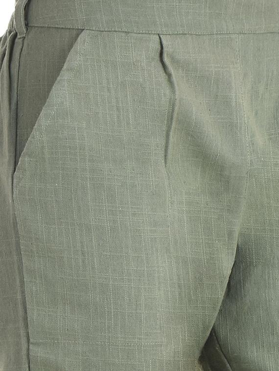 high rise pleated trouser - 16649984 - Zoom Image - 5