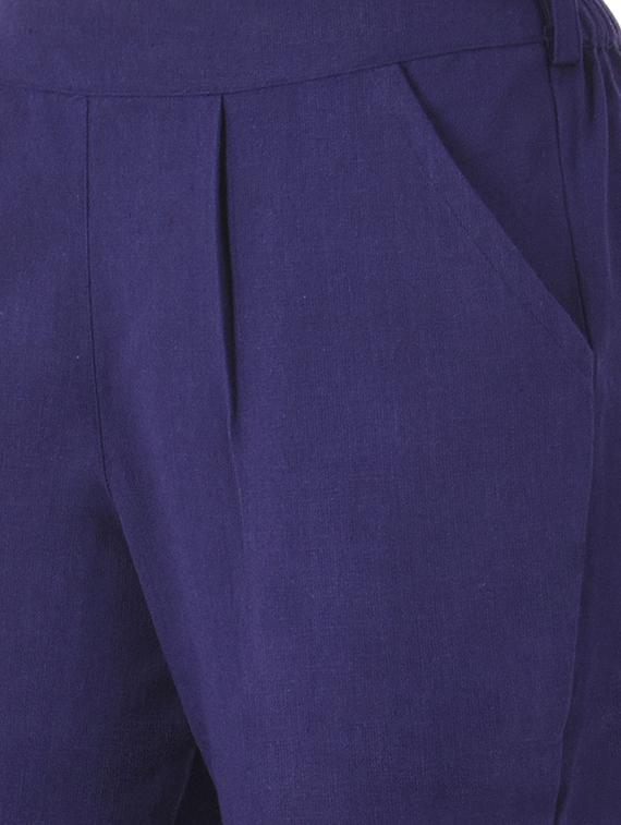 high rise pleated trouser - 16649985 - Zoom Image - 5