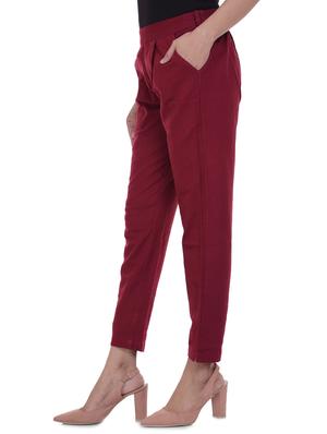 high rise pleated trouser - 16649992 - Standard Image - 2