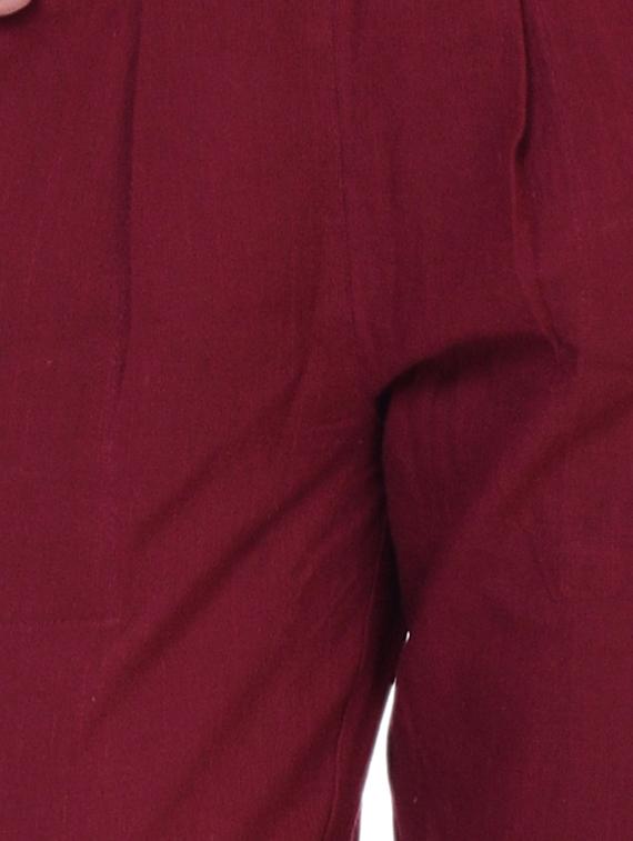 high rise pleated trouser - 16649992 - Zoom Image - 5