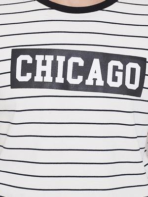 white chest print sweatshirt - 16650260 - Standard Image - 5