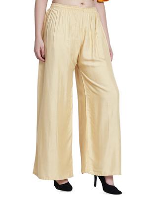 high rise solid palazzo - 16650550 - Standard Image - 2