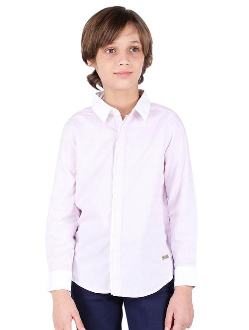 pink cotton shirt - 16650653 - Standard Image - 1