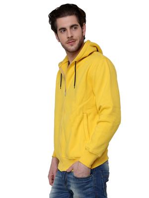 yellow solid sweatshirt - 16650834 - Standard Image - 2