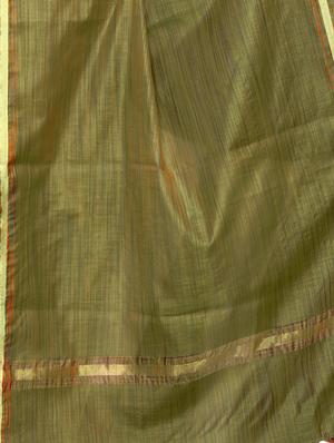 zari bordered plain dupatta - 16652300 - Standard Image - 2