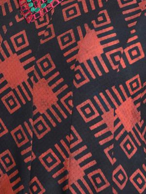 printed flared kurta - 16654279 - Standard Image - 5