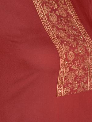 solid embroidered straight kurta - 16654280 - Standard Image - 5