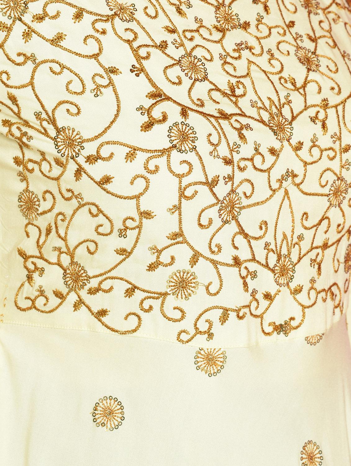 embroidered anarkali gown - 16654287 - Zoom Image - 5