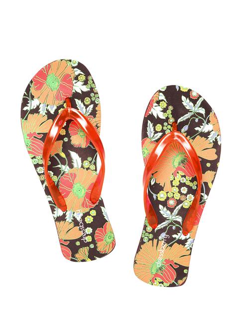 orange toe separator flip flops - 16654538 - Very Small Image - 1