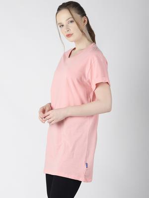 round neck solid tee - 16654604 - Standard Image - 2