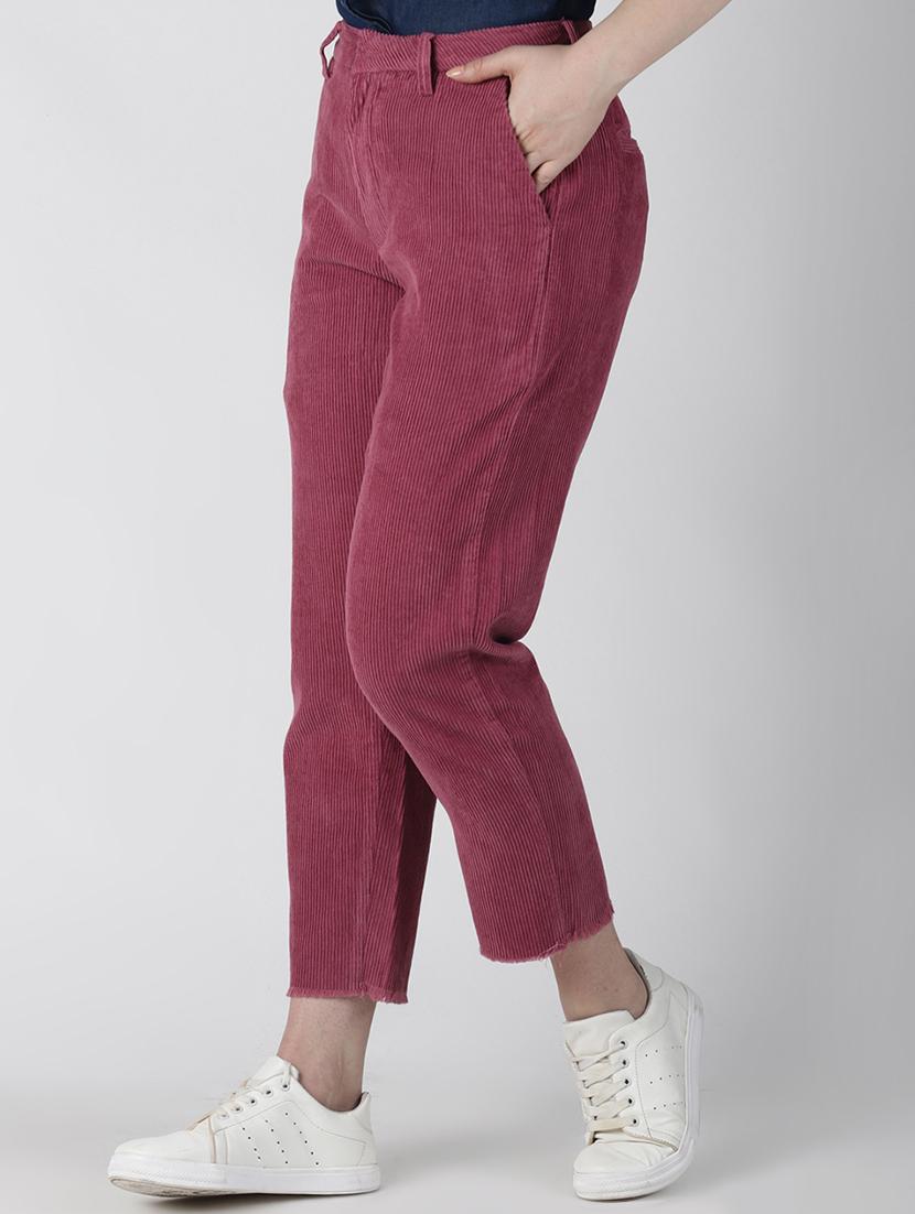 high rise solid trouser - 16654637 - Zoom Image - 2