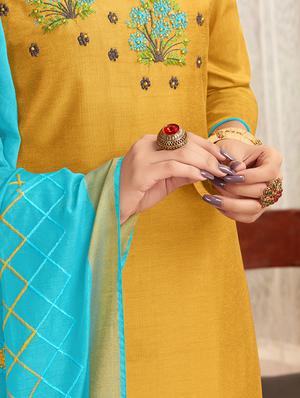churidaar suits unstitched suit - 16655656 - Standard Image - 2