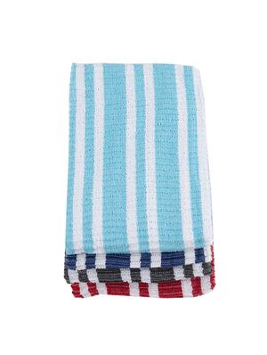 cotton stripe kitchen and hand towel set of 4 - 16656060 - Standard Image - 2