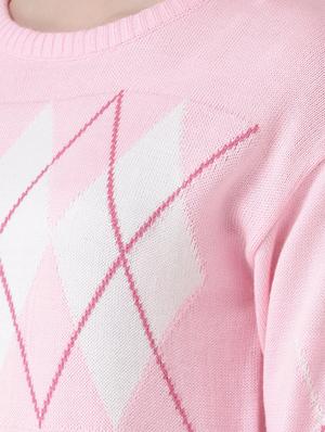 color block crew neck pullover - 16657508 - Standard Image - 5