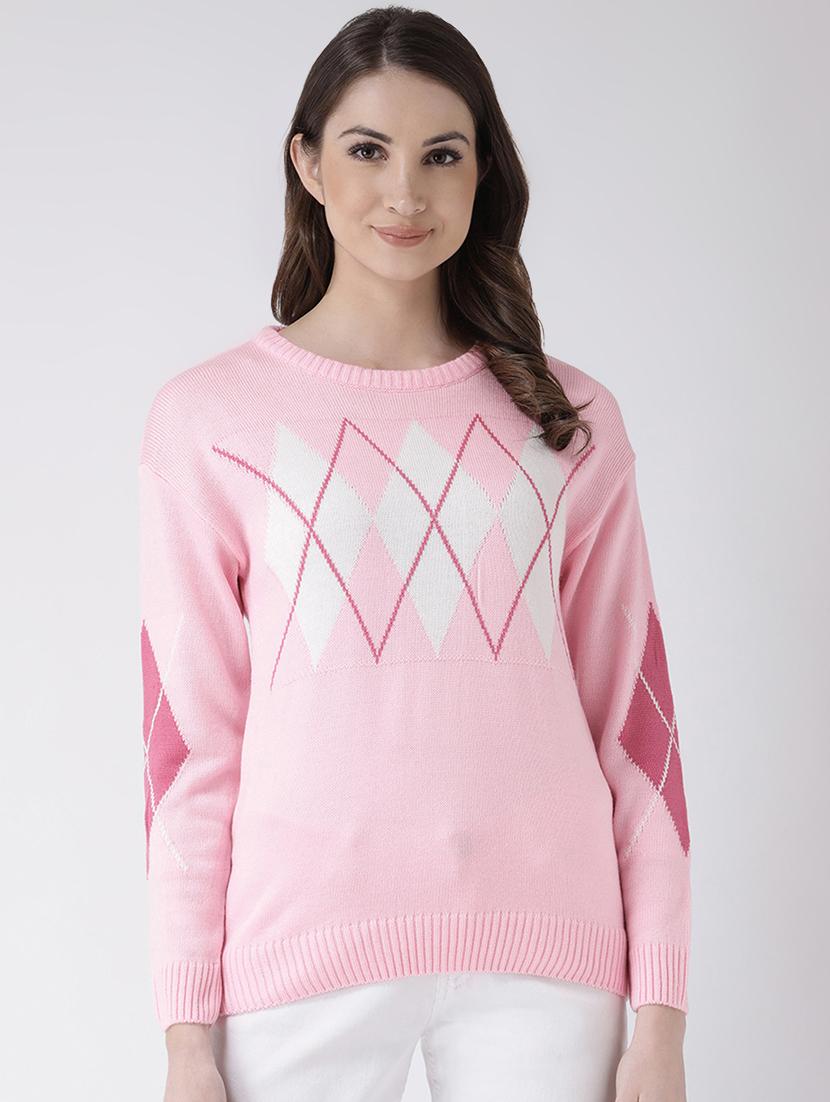 color block crew neck pullover - 16657508 - Zoom Image - 2