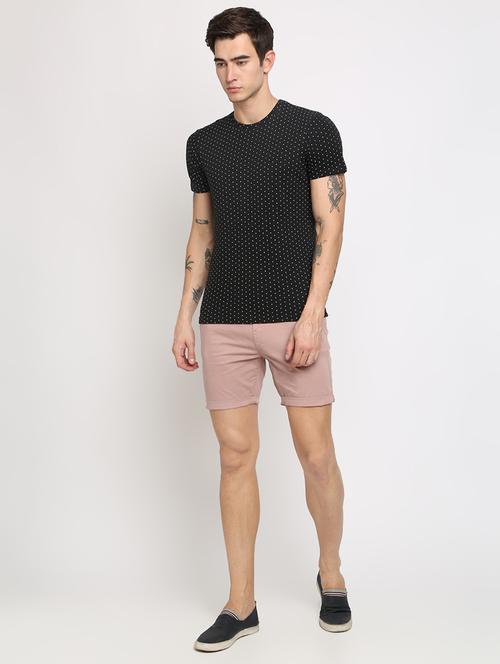 pink solid shorts - 16657590 - Standard Image - 1
