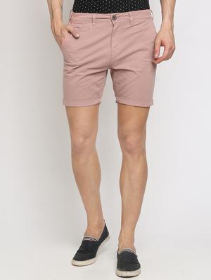 pink solid shorts - 16657590 - Standard Image - 2