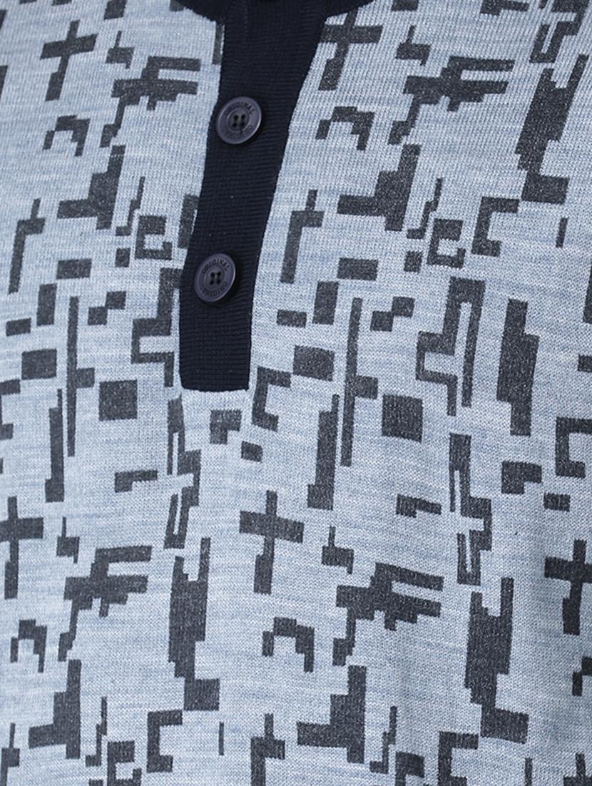 grey printed pullover - 16657688 - Zoom Image - 5