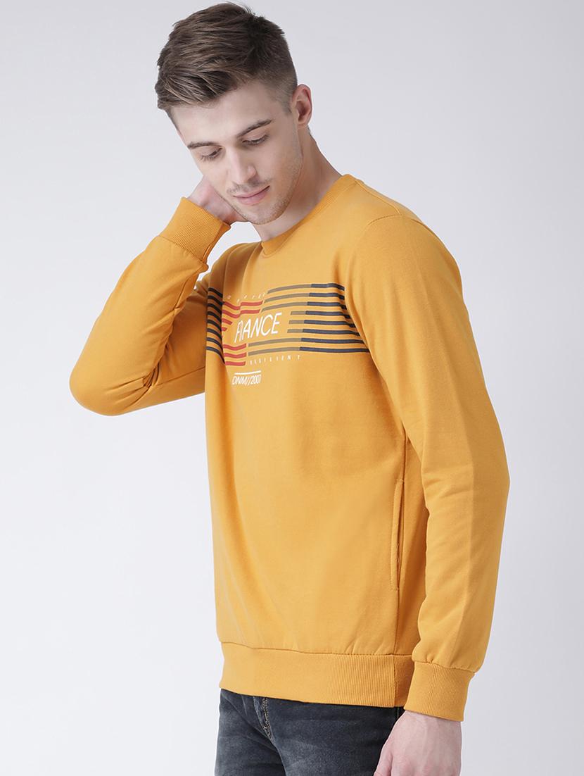 yellow printed sweatshirt - 16657715 - Zoom Image - 2