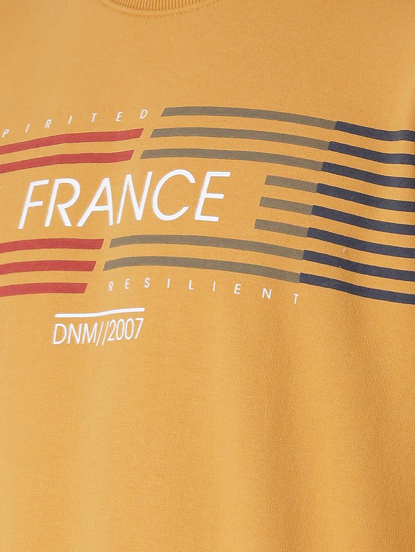 yellow printed sweatshirt - 16657715 - Zoom Image - 5