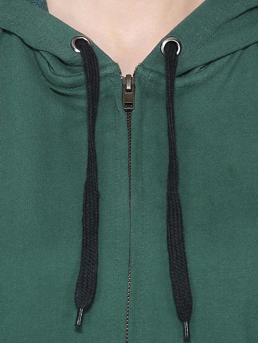 hooded neck solid jacket - 16658146 - Zoom Image - 5