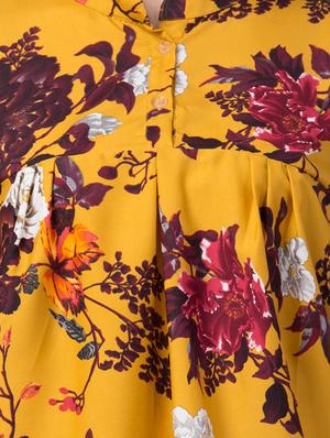 bell sleeved floral top - 16658259 - Standard Image - 5