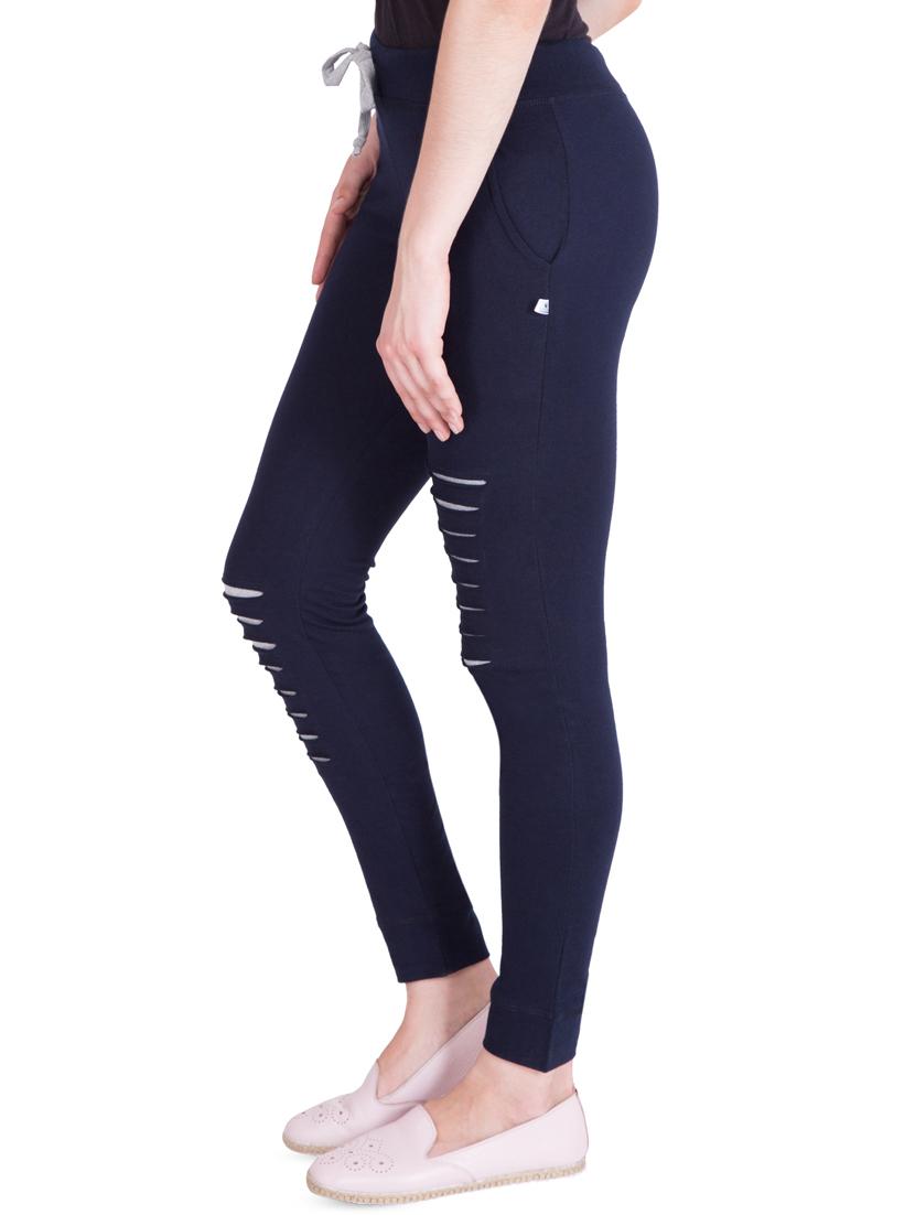 drawstring waist solid track pant - 16658546 - Zoom Image - 2