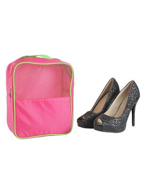 pink travel shoe organiser - 16658675 - Standard Image - 2