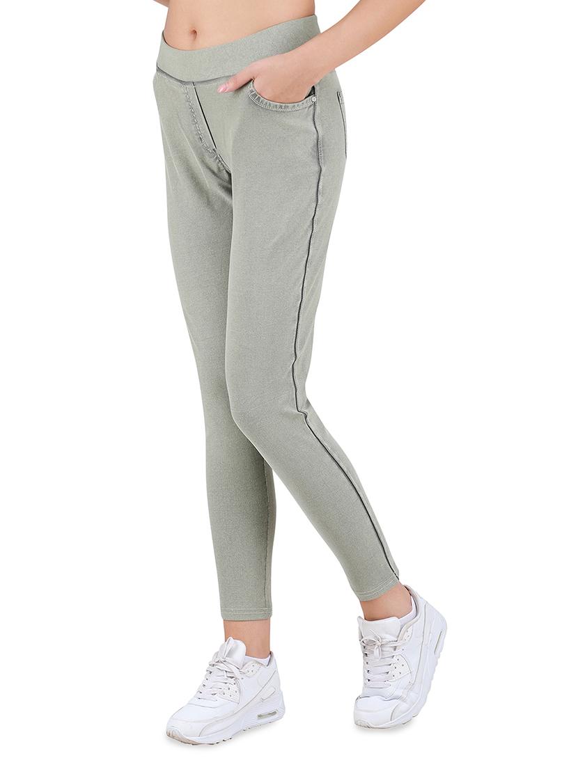 high rise denim jeggings - 16658836 - Zoom Image - 2