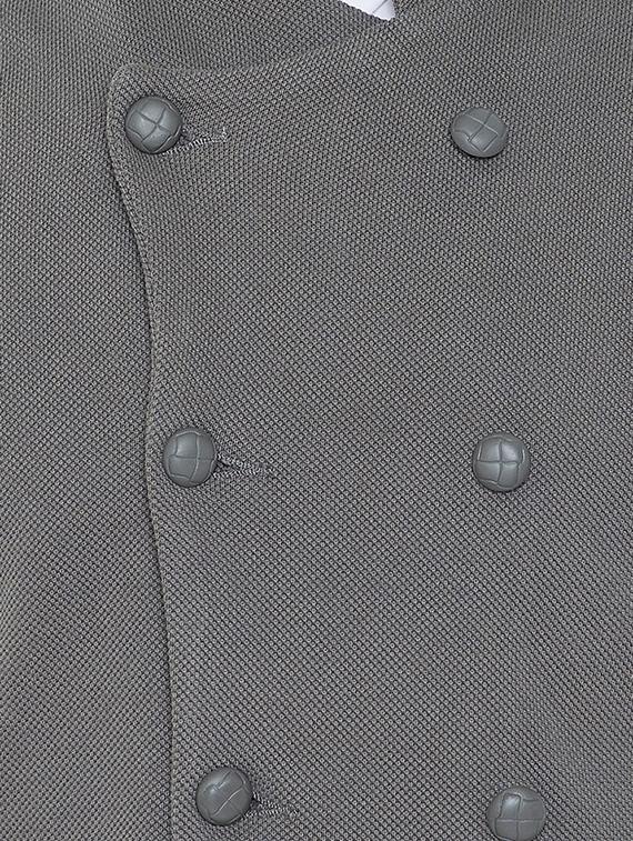 grey self design double breasted nehru jacket - 16659373 - Zoom Image - 5