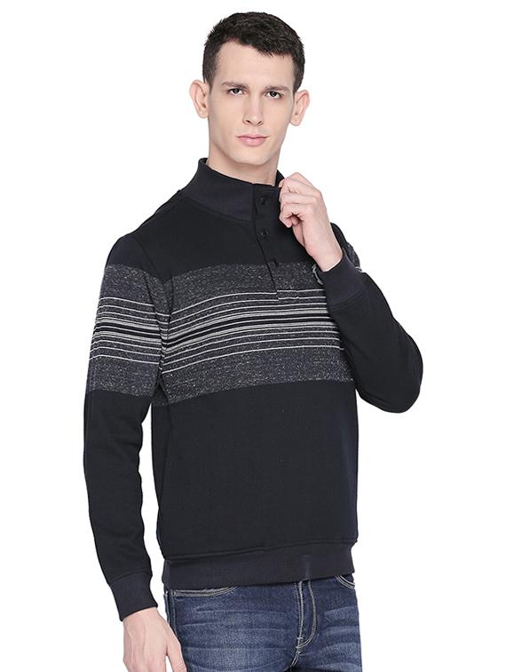 blue striped sweatshirt - 16659404 - Zoom Image - 2
