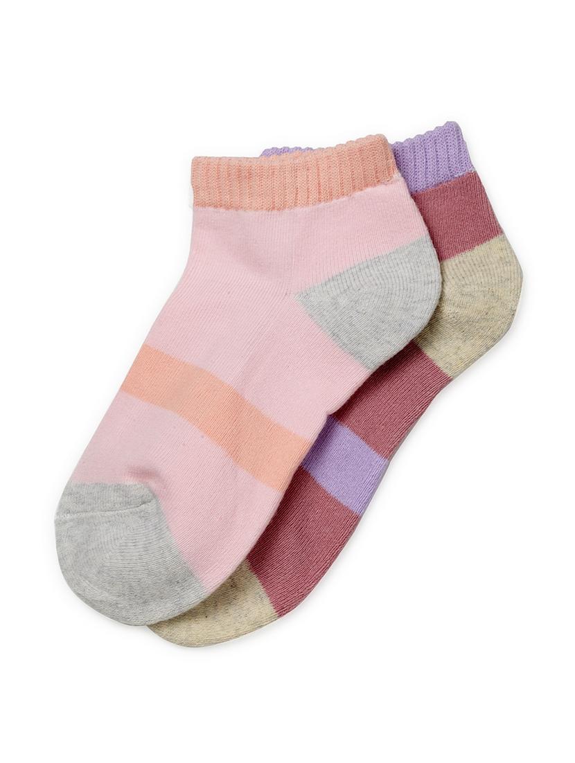 j style women's cotton and nylon pack of 2 socks - 16659711 - Zoom Image - 2