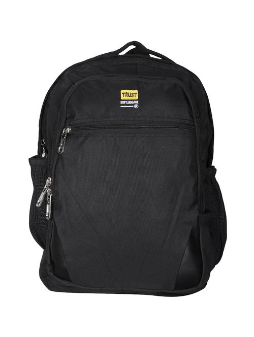 black polyester backpack - 16660138 - Standard Image - 1