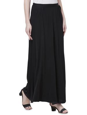 solid flared skirt - 16660297 - Standard Image - 2