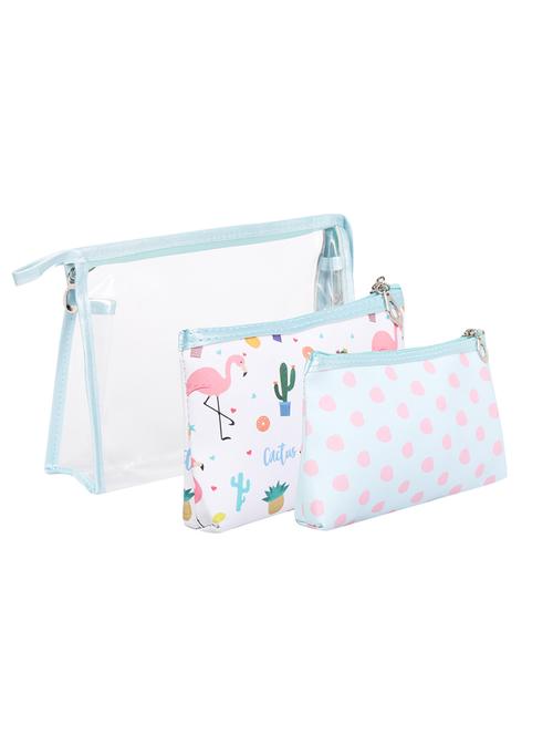multi colored leatherette (pu) regular pouch combos - 16660341 - Standard Image - 1