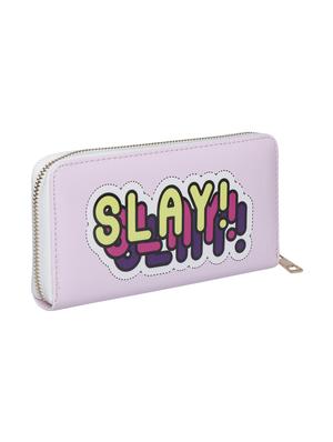 pink leatherette (pu) regular purse - 16660347 - Standard Image - 2
