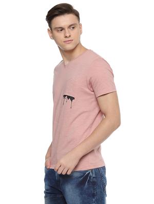 pink solid pocket t-shirt - 16660843 - Standard Image - 2